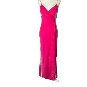 Hot Pink / Fuschia formal prom party dress. Full length size 3/4.